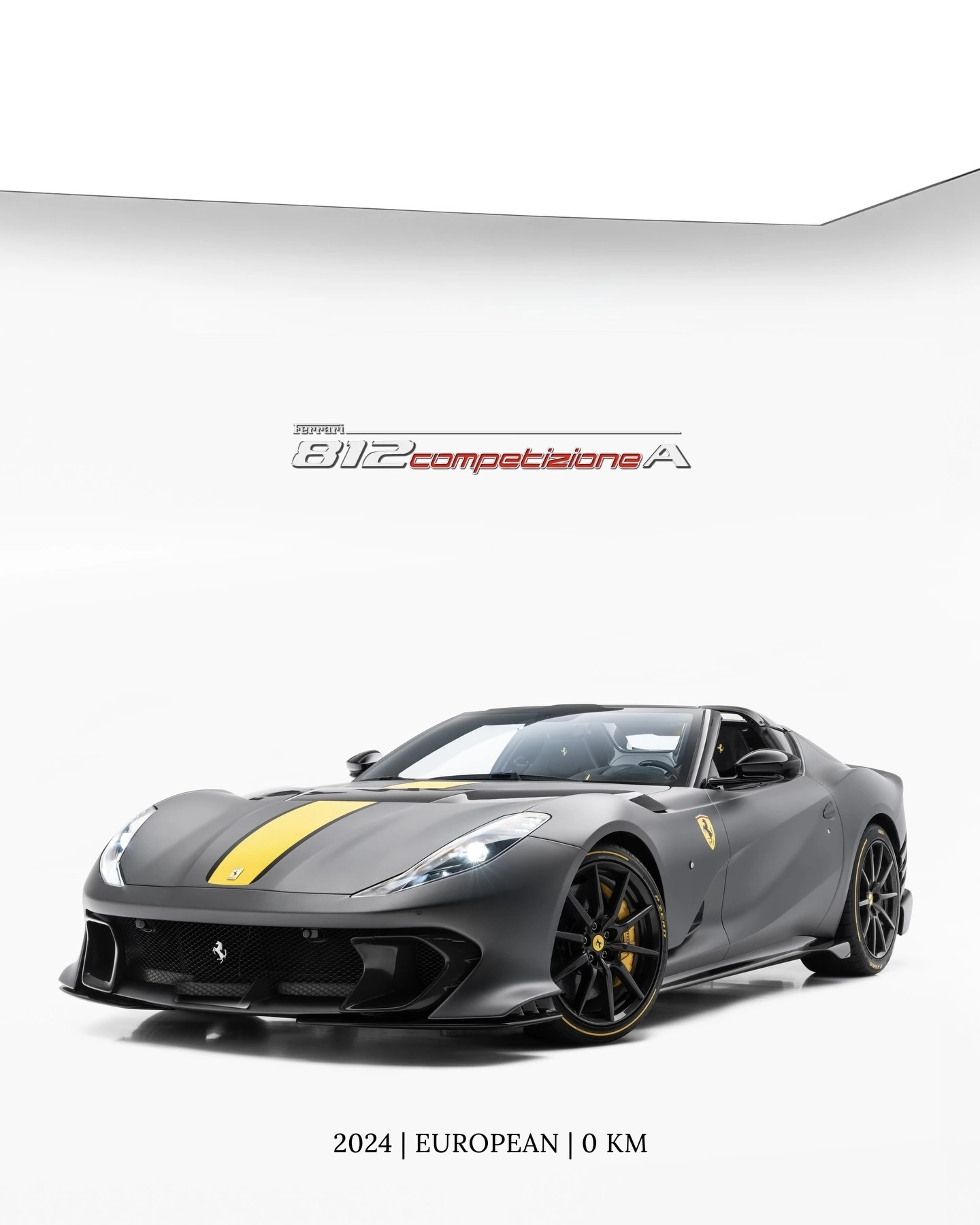 Ferrari 812 Competizione A - Grigio Silverstone Opaco