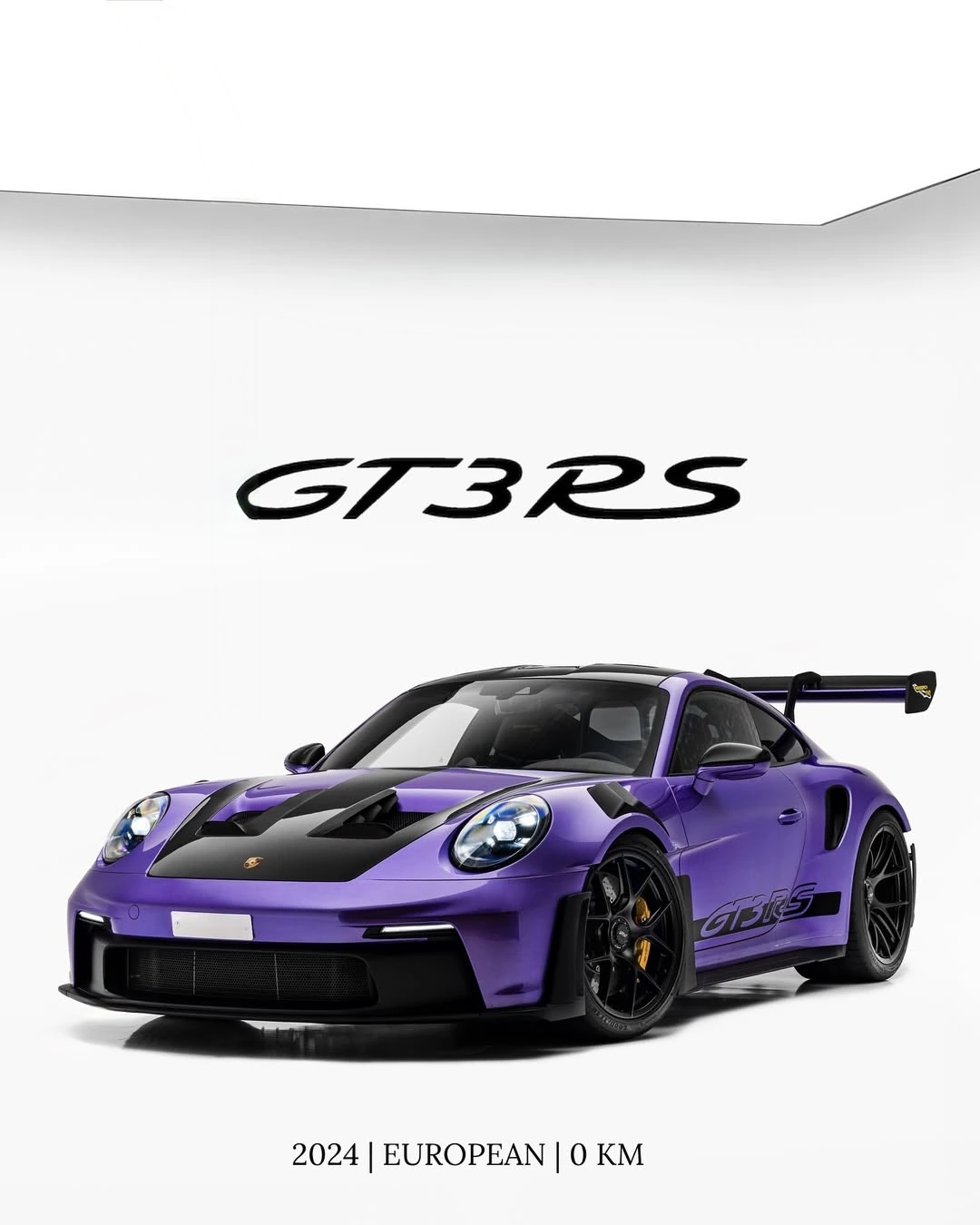 Porsche 911 GT3 RS - Ultraviolet